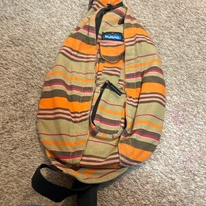 Kavu Multicolor Striped Sling Bag